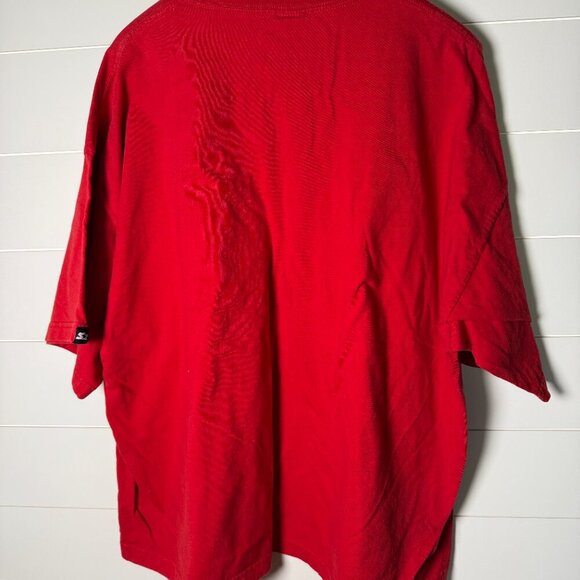 HUSKERS TEAM STARTER VINTAGE T-SHIRT SIZE 3TG , 100% COTTON - Picture 2 of 6